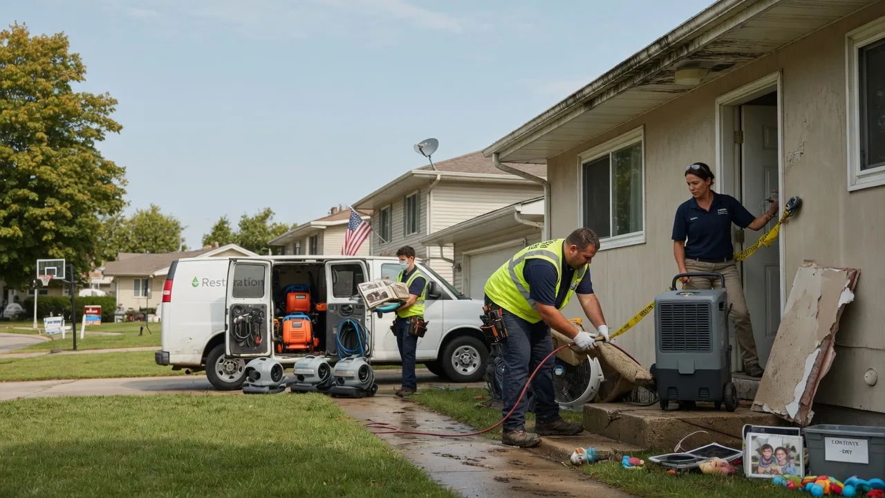 Water Damage Restoration in Assaria, KS near me